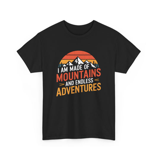 Mountain Adventure Vintage T-Shirt Outdoor Hiking Apparel Gift - T Shirt