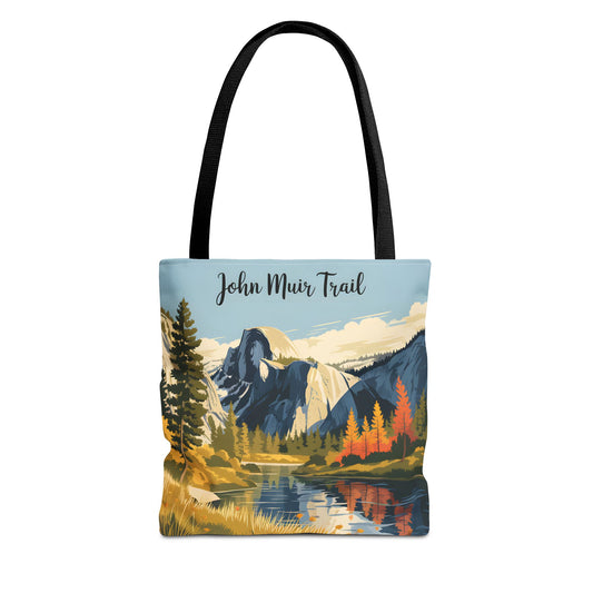 John Muir Trail All Over Print Tote Bag Nature Art Landscape Gift Eco Friendly