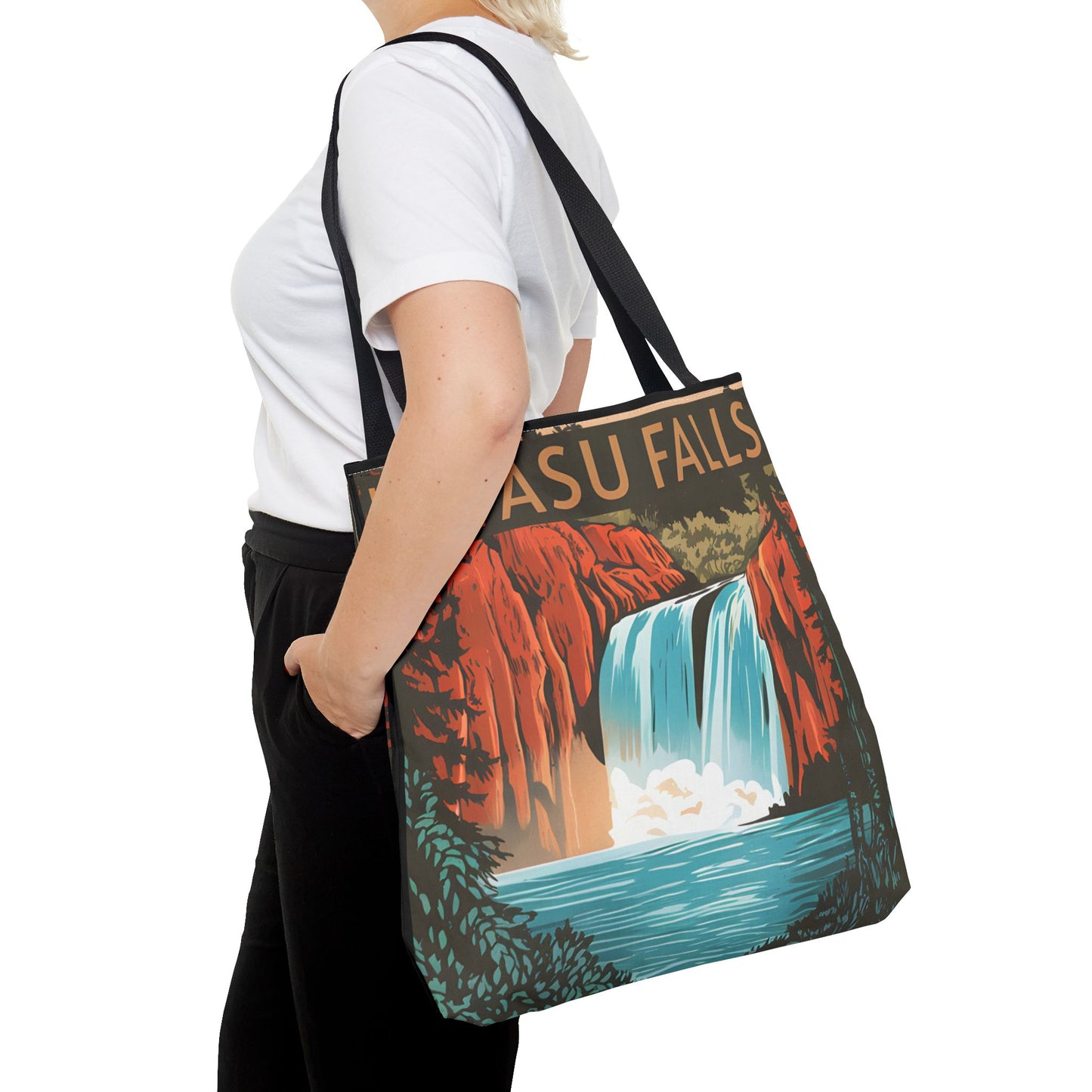 Havasu Falls All Over Print Tote Bag Eco Friendly Travel Accessory