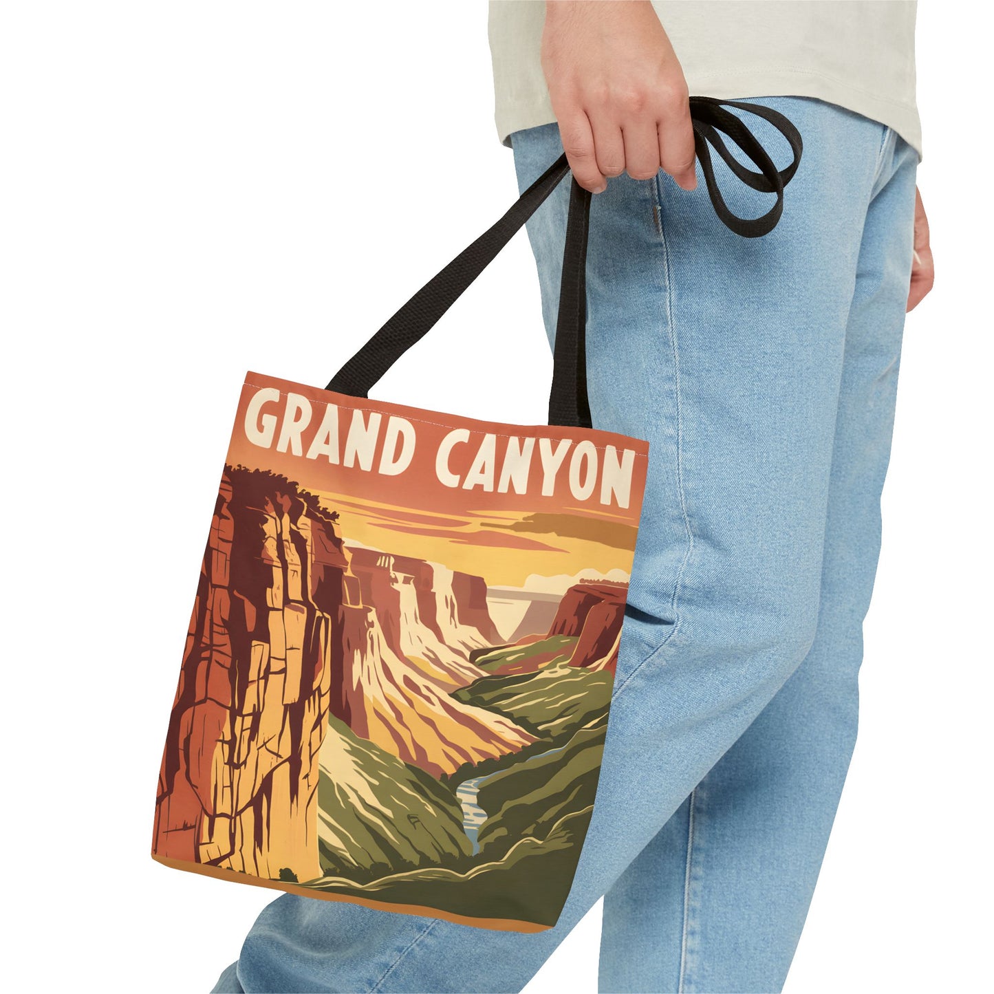 Grand Canyon Tote Bag Eco-Friendly All Over Print Shopping Bag Travel Gift