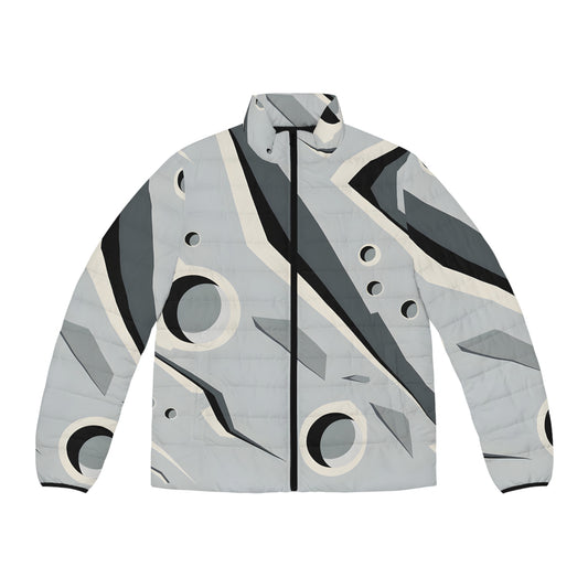 Lunar Fade Puffer Jacket All Over Print Winter Coat Stylish Warmth Outdoor Gear