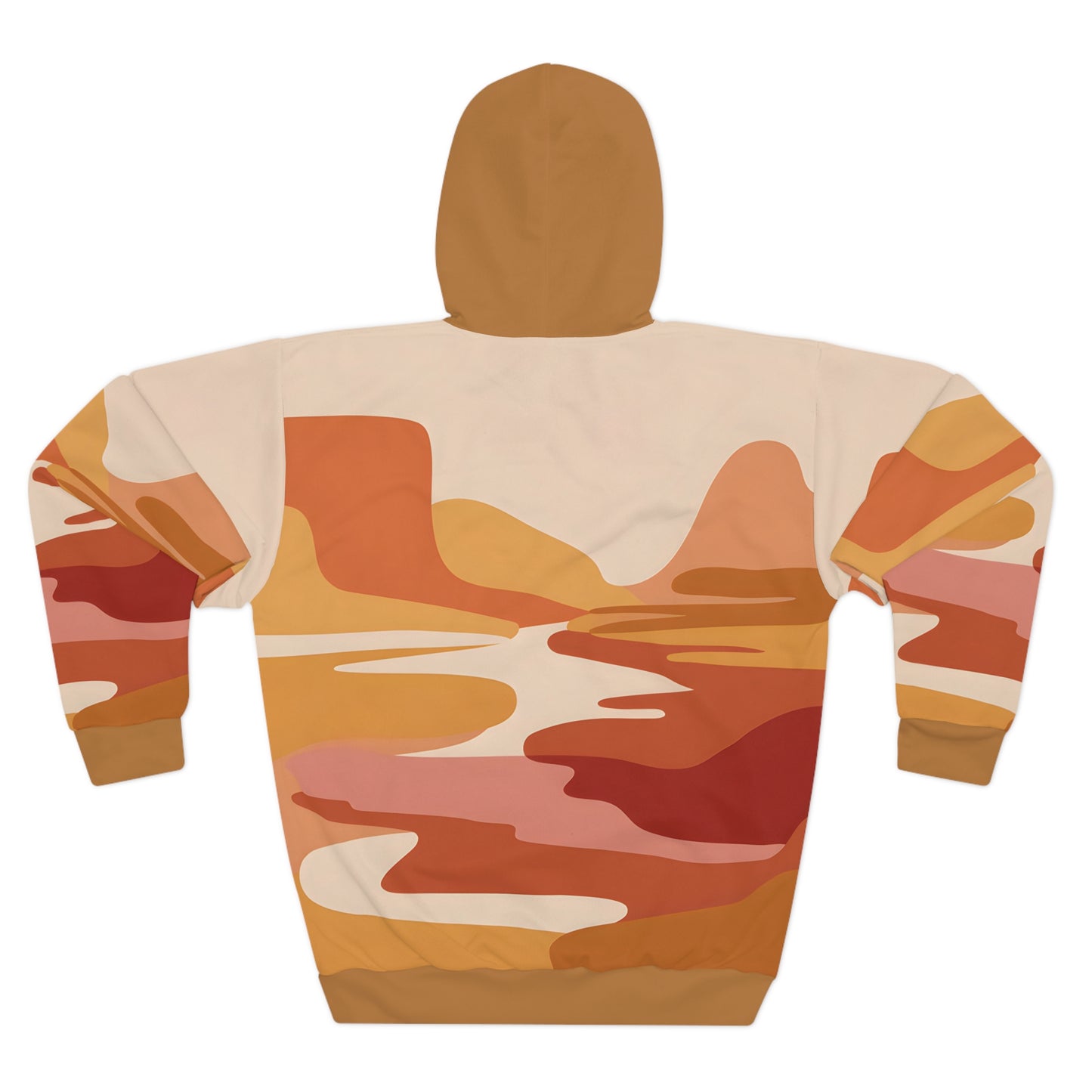 Sunset Basin All Over Print Hoodie Outdoor Apparel Travel Adventure Gear Unisex