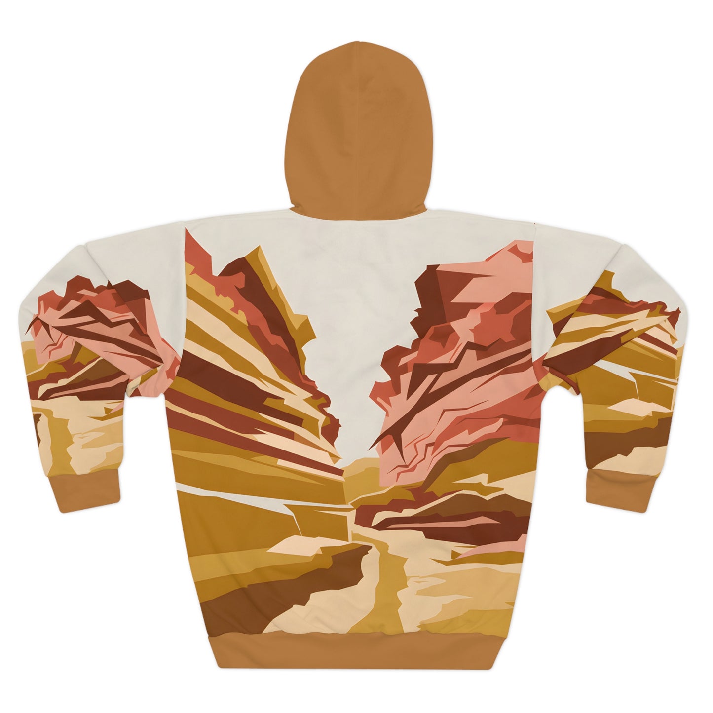 Twilight Canyon All Over Print Hoodie Outdoor Adventure Apparel Travel Wear