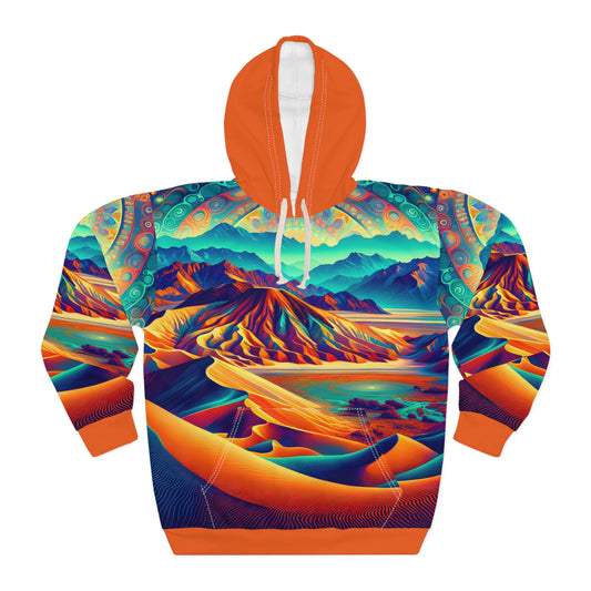 All-Over Print Hoodie Featuring Stunning Death Valley National Park Design