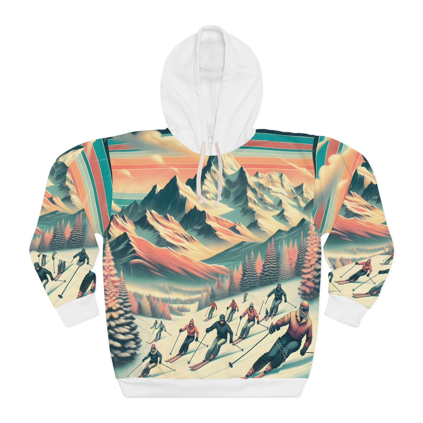 Mount Charleston Hoodie All Over Print Mountain Outdoor Apparel Travel Casual