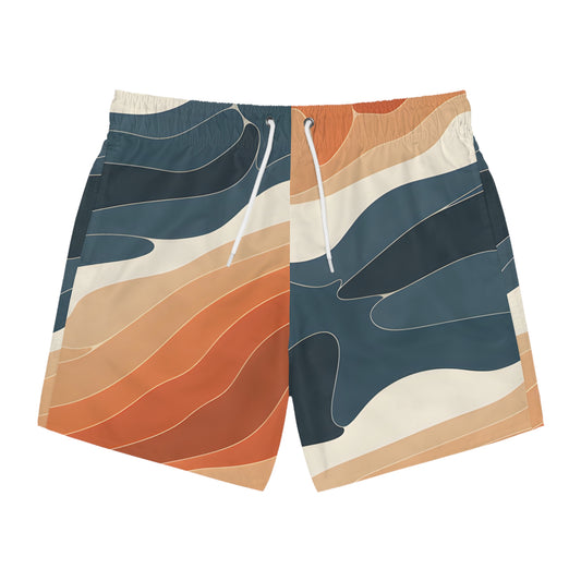 Sea Stack Men's Swim Trunks Beach Shorts Beachwear Quick Dry Casual Fit Summer
