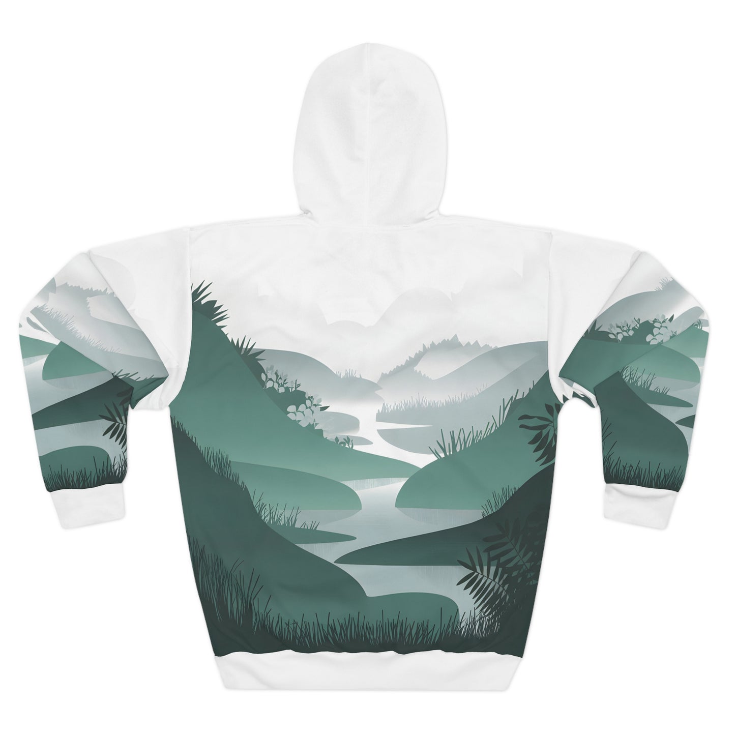 Silent Roots National Park Hoodie All Over Print Inspired Adventure Apparel