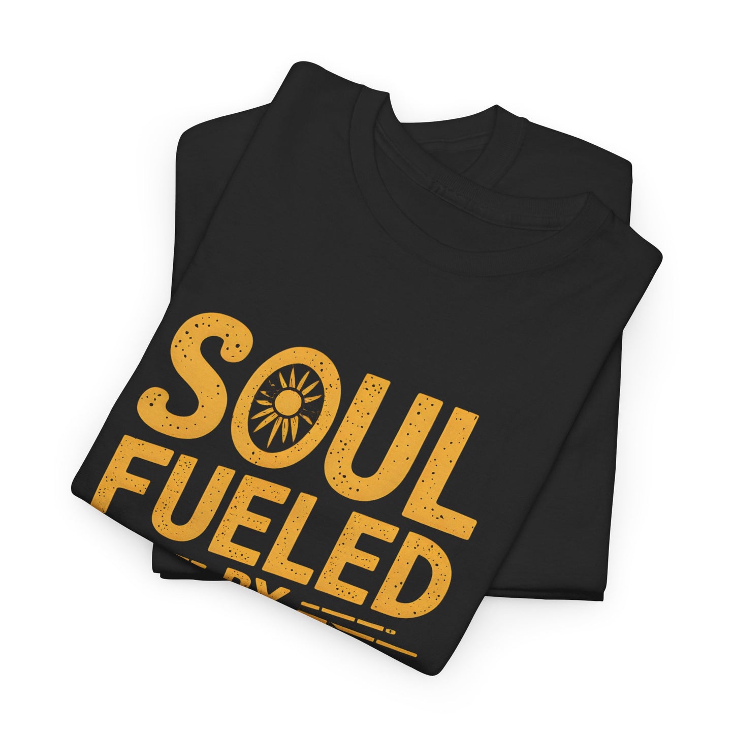 Soul Fueled by Sunshine Vintage Graphic T-Shirt Sun Lover Apparel Short Sleeve