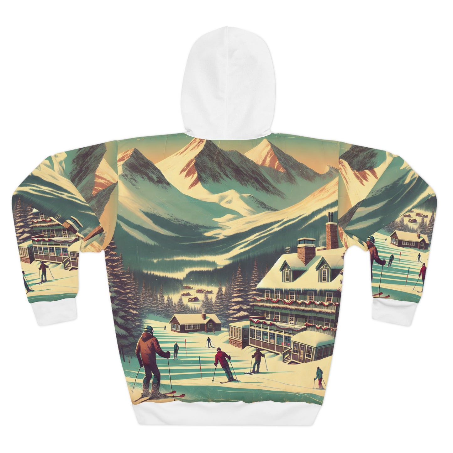 Mount Evans Colorado Hoodie Outdoor Apparel All Over Print Design Art Adventure