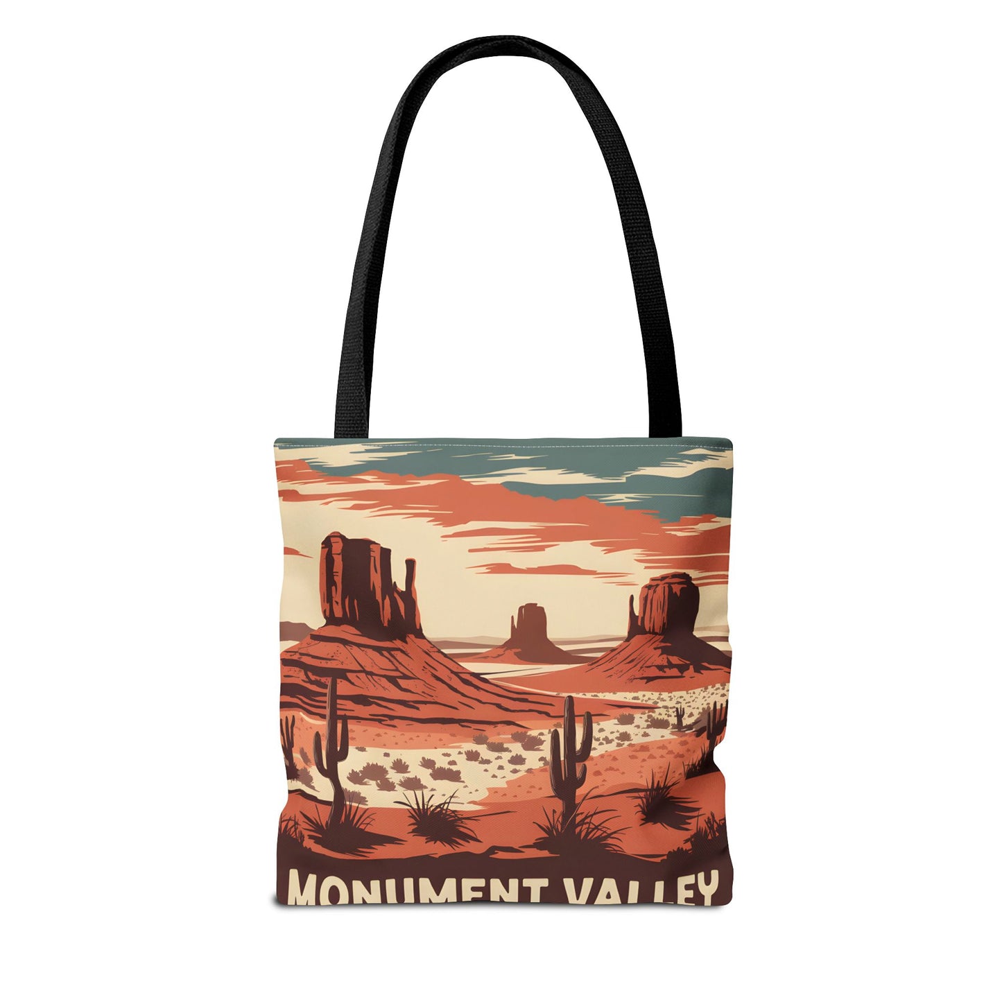 Monument Valley Arizona Utah All Over Print Tote Bag Desert Landscape Gift