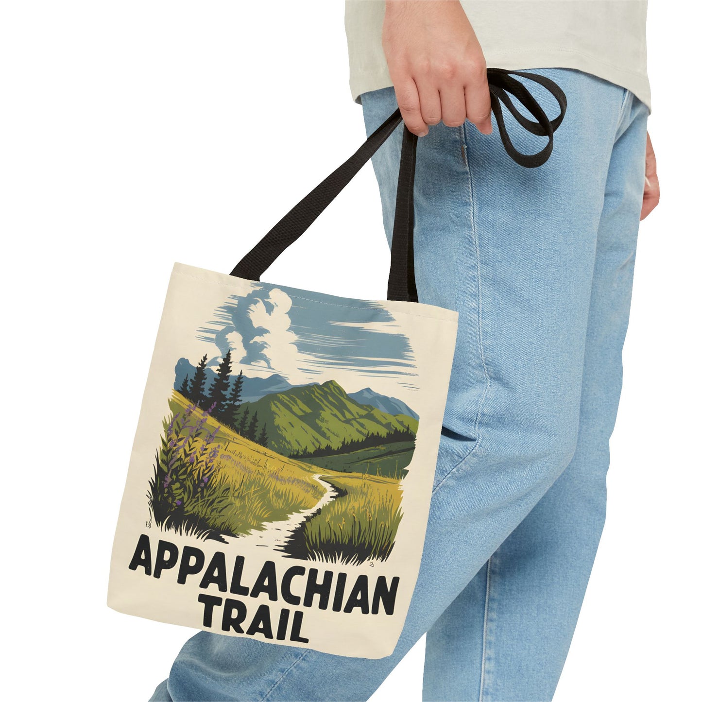 Appalachian Trail Tote Bag All Over Print Hiking Gift Nature Explorer Shoulder