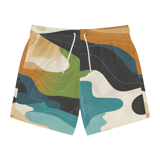 Wave Chaser Stylish Swimwear for Women Multicolor Bathing Suit - Swim Trunks