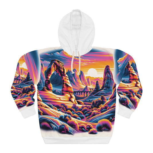 Great Basin Desert All Over Print Hoodie for Outdoor Adventures Apparel Wear