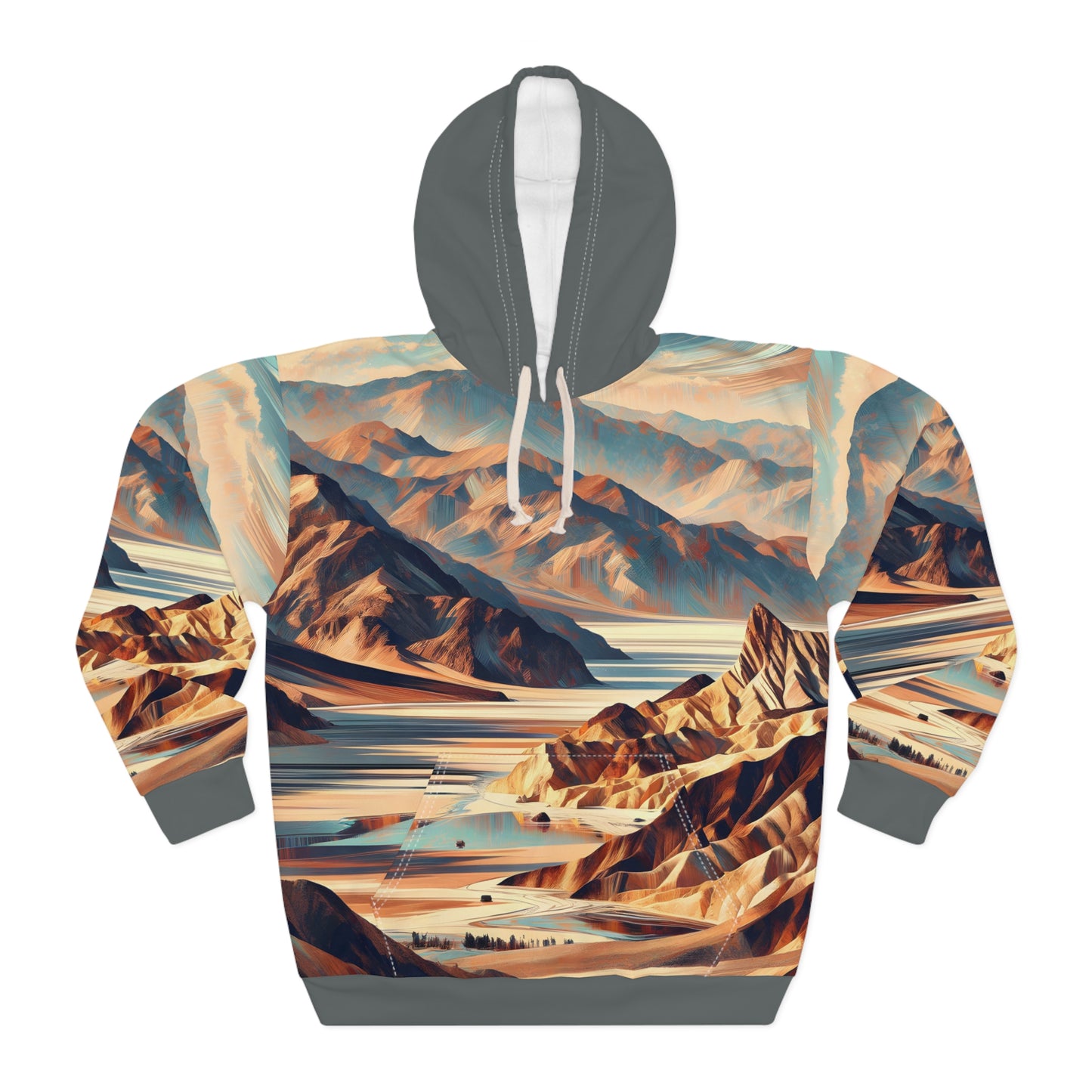 All-Over Print Hoodie Featuring Stunning Death Valley National Park Design