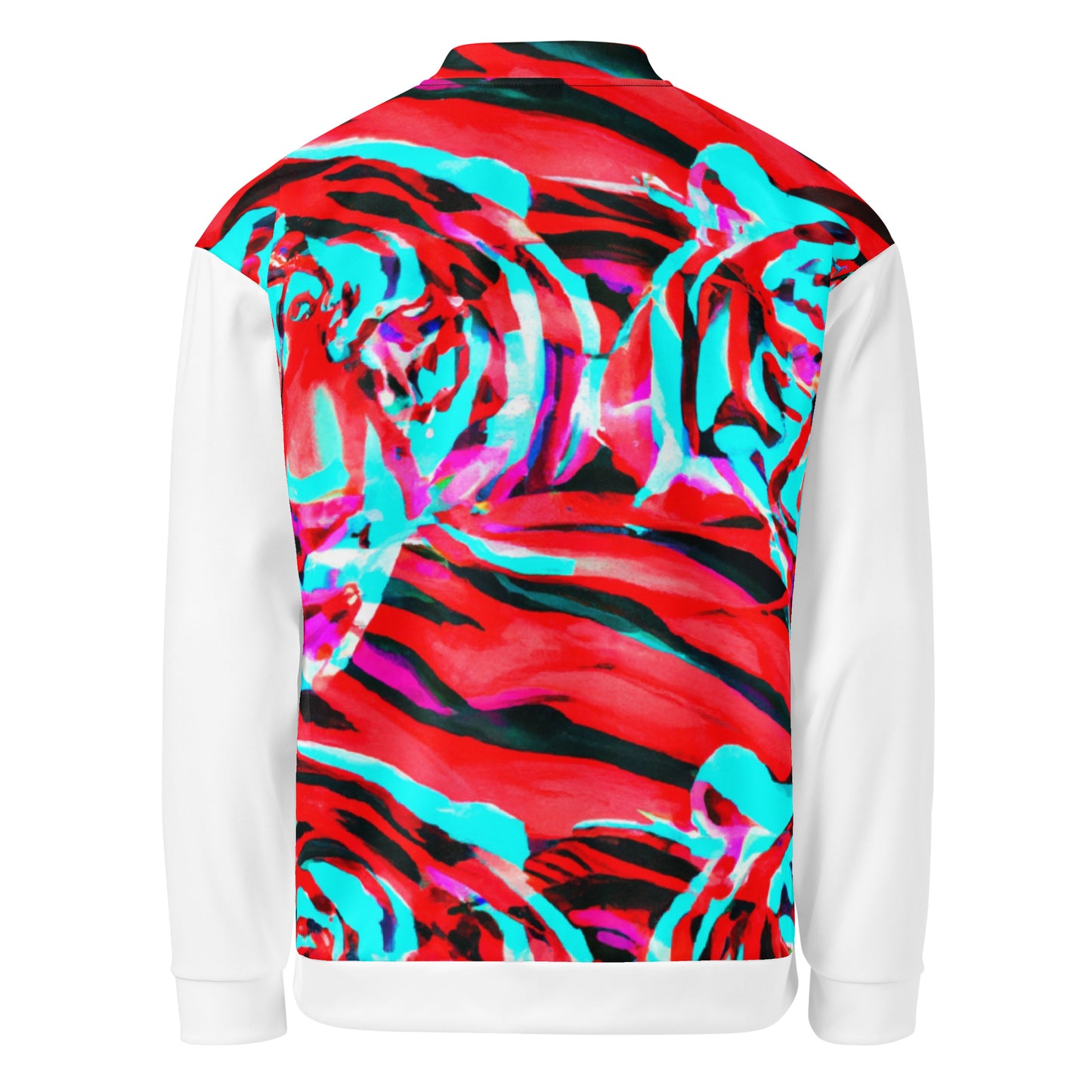 Tiger Retro Mash-Up Bomber Jacket