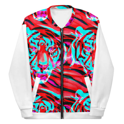 Tiger Retro Mash-Up Bomber Jacket