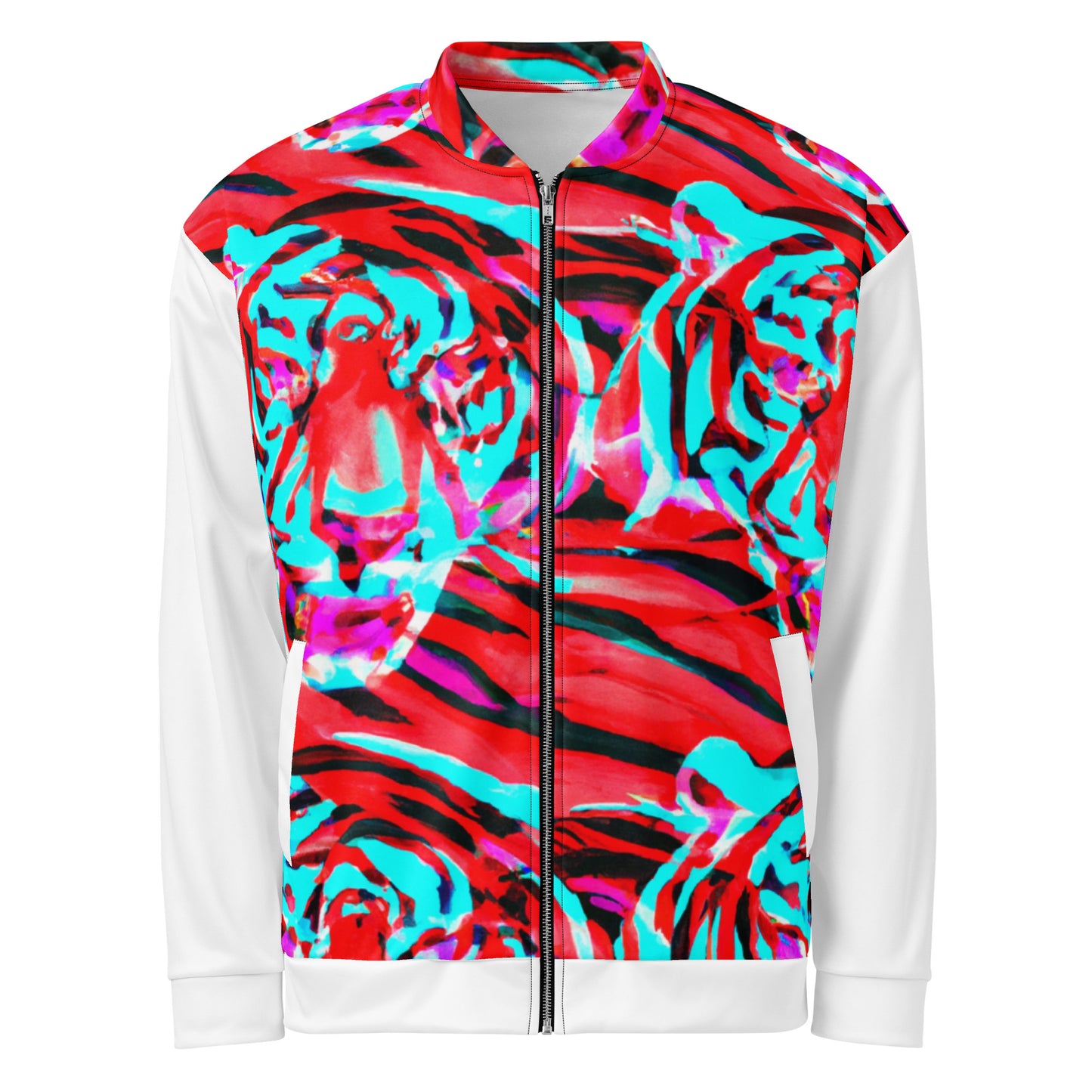 Tiger Retro Mash-Up Bomber Jacket