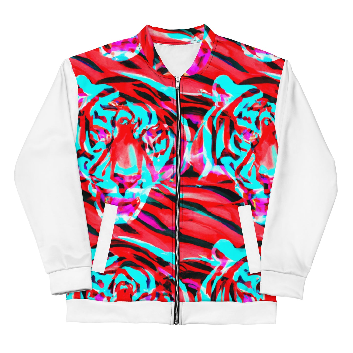 Tiger Retro Mash-Up Bomber Jacket